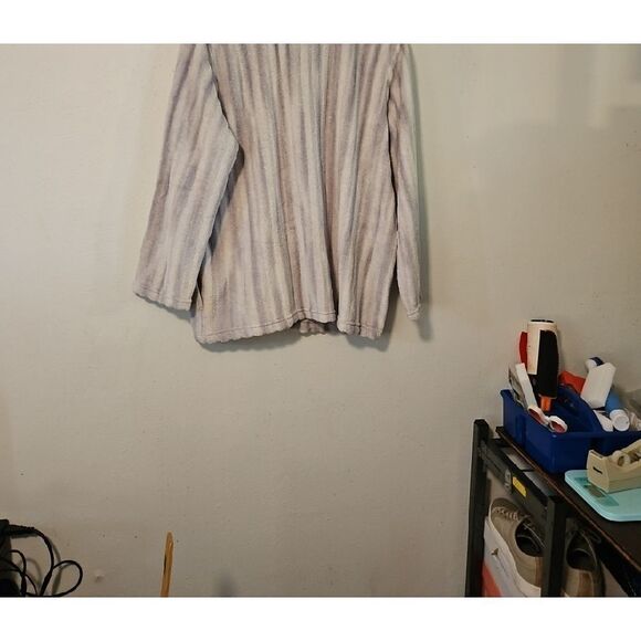 Stan HERMAN Striped Zip-Up Jacket - Picture 6 of 7